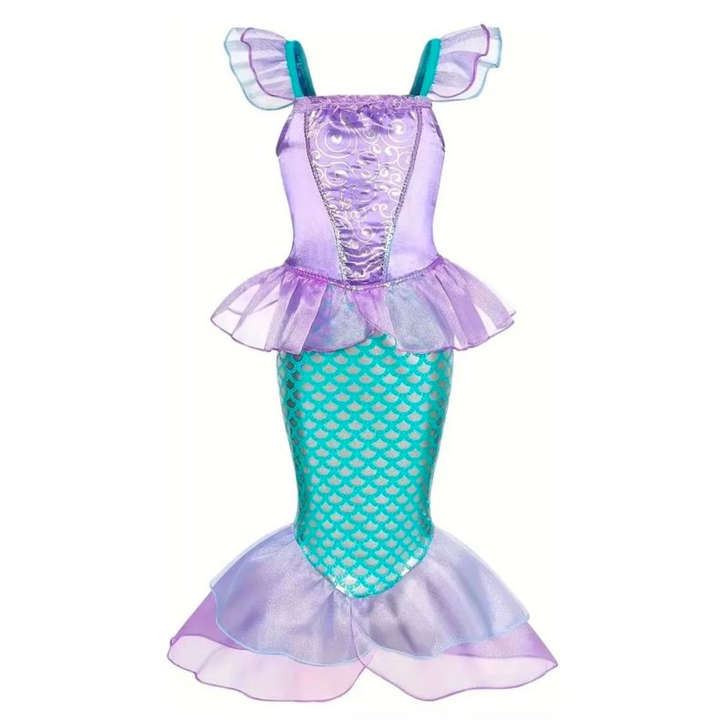GENERICO - Disfraz sirena niña talla 8 disfraz sirenita ariel