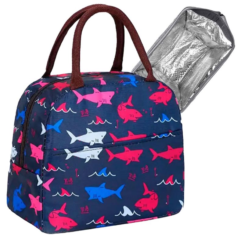 BOOGY - Nevera bolso lonchera termica materna lactancia Tiburones