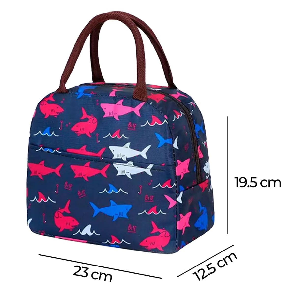 BOOGY - Nevera bolso lonchera termica materna lactancia Tiburones