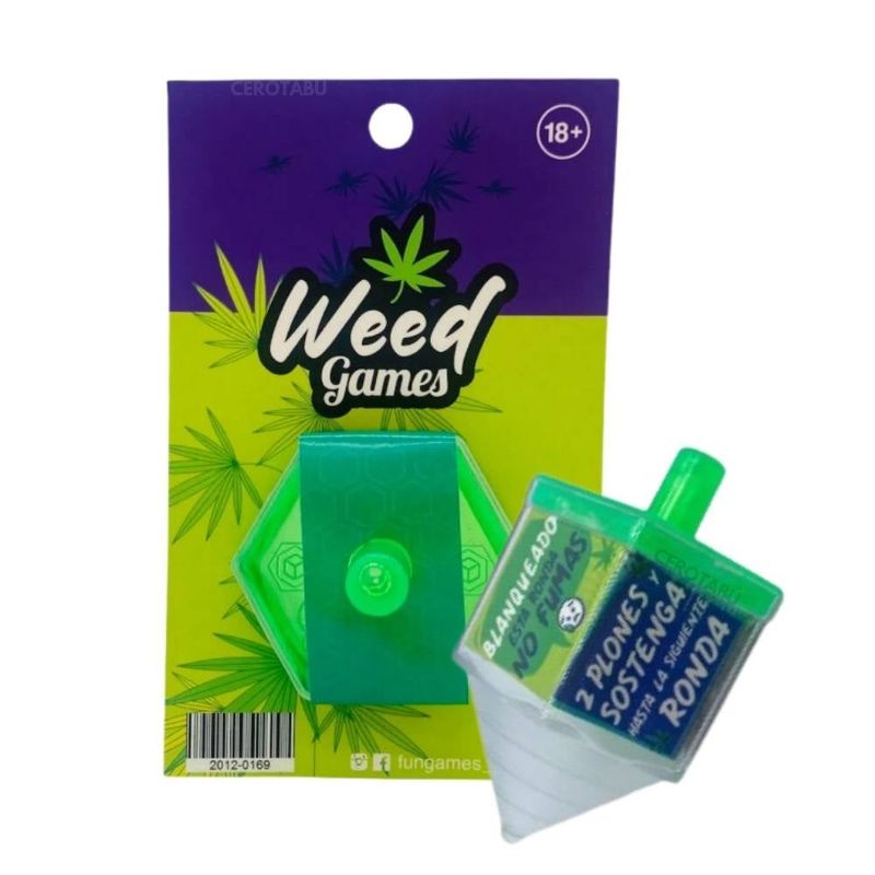 GENERICO - Pirinola Juego De Mesa Retos Cannábicos