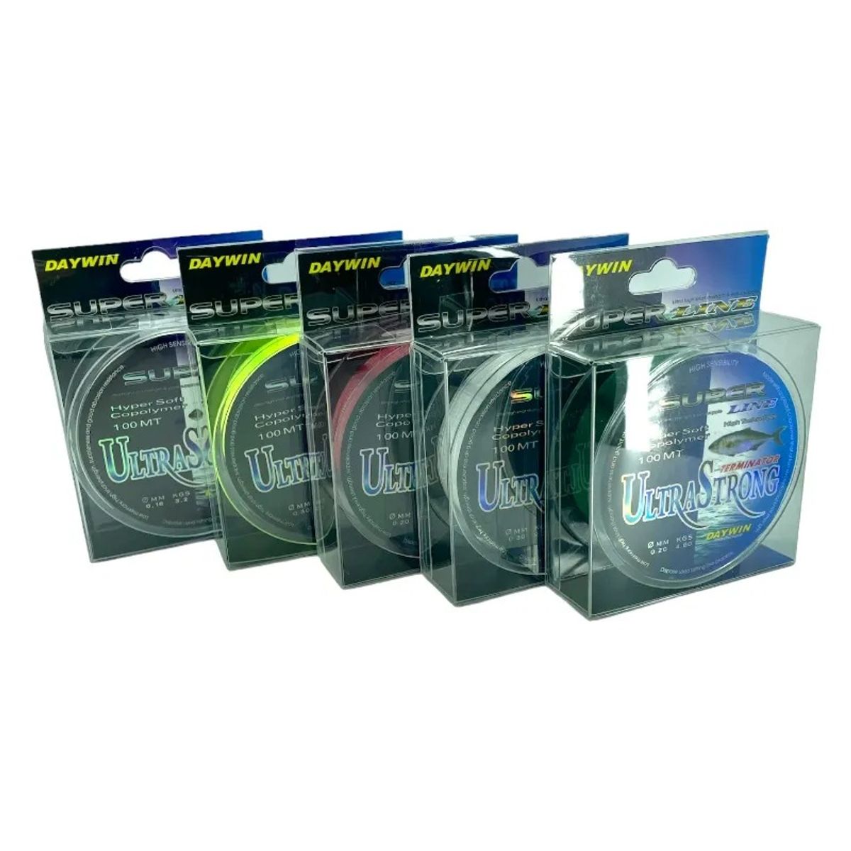 GENERICO - Linea Pesca Nylon Daywin Pro Super Line 035 mm 1200 kg 100 M