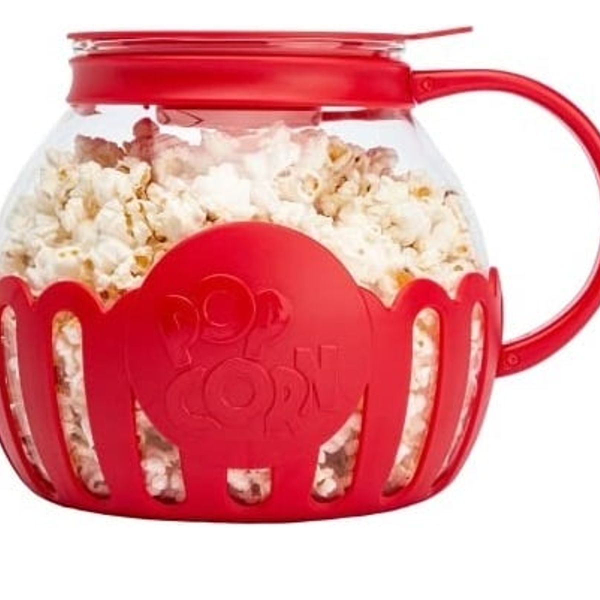 GENERICO - Recipiente Vidrio Preparación Palomitas Maíz Pira Microondas