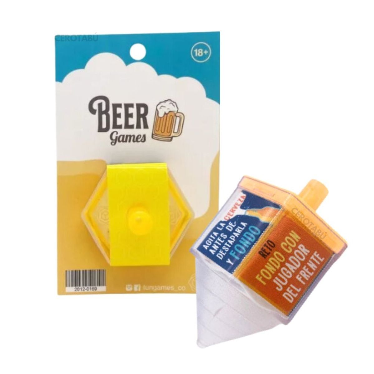 GENERICO - Pirinola Beer Games Juego De Mesa Amigos Cerveza