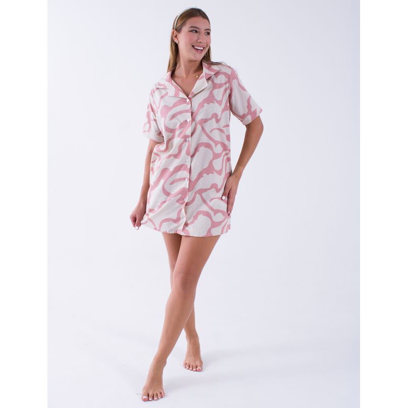 COPO DE NIEVE - Camisón 100% Algodón COPO_.