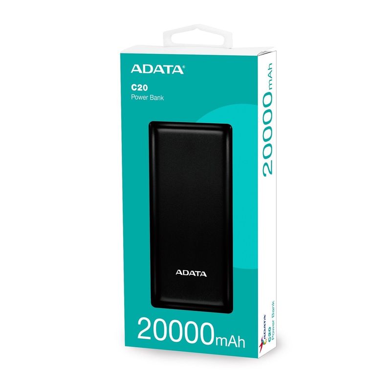 ADATA - POWER BANK 20.000 MAH ADATA C20