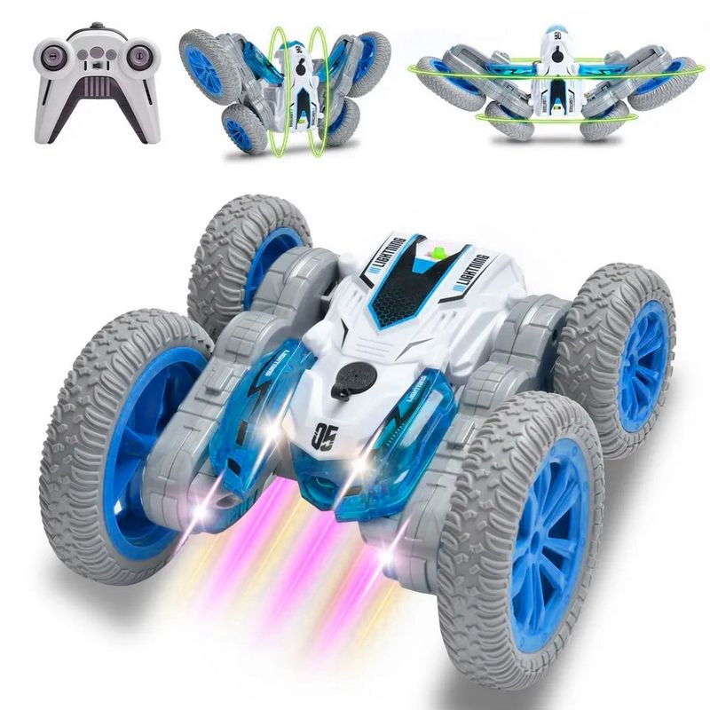 DAYOSHOP - Carro 360 Grados Control Remoto Recargable Niños Regalo