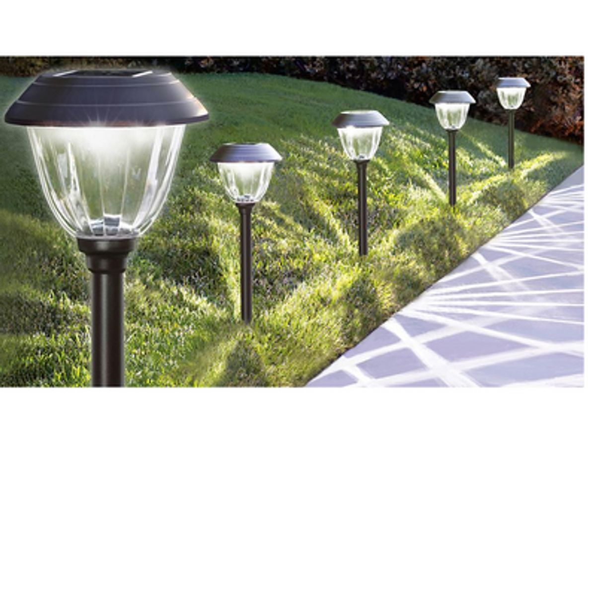 MEMBERS SELECTION - Solares Para Exteriores Member's Selection, 5 Piezas