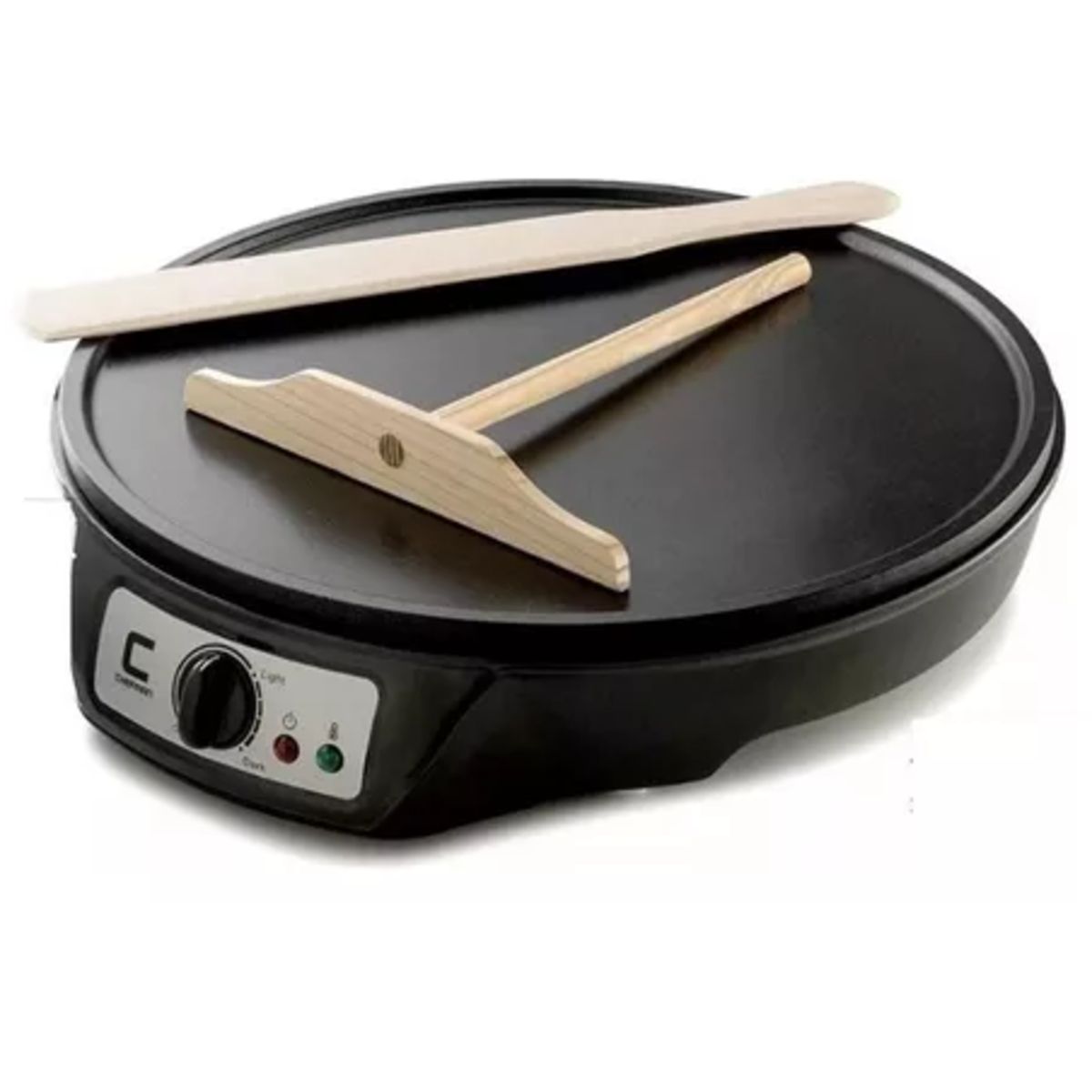 CHEFMAN - Maquina De Hacer Crepes 30 Cms Chefman Negro