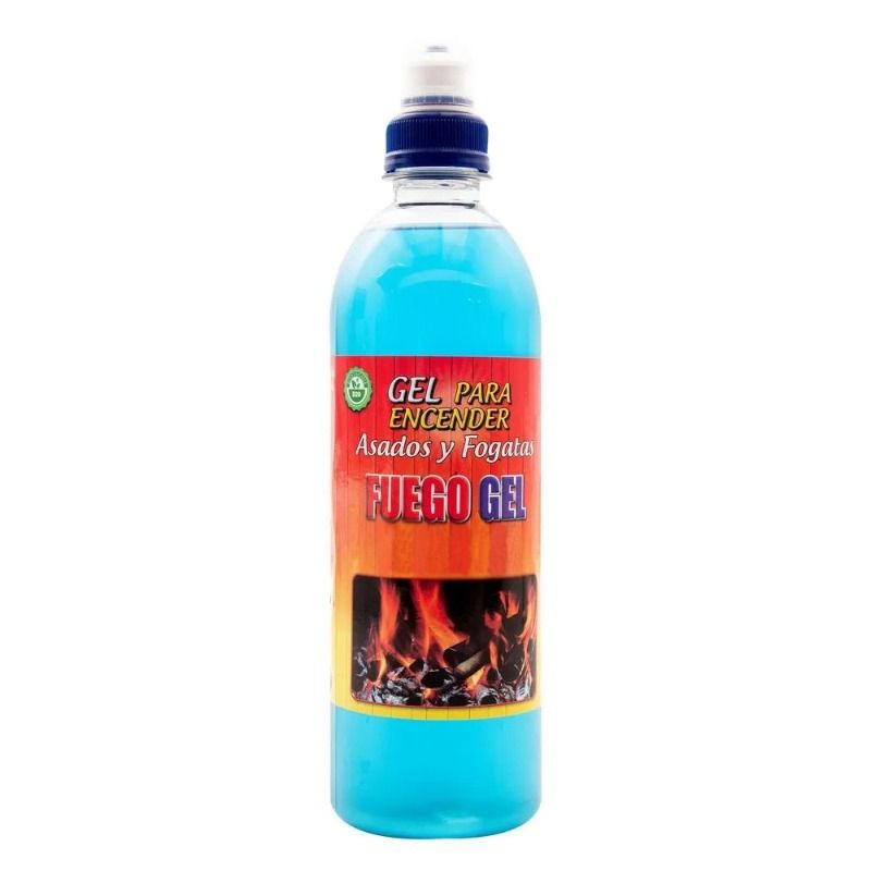 GENERICO - Gel iniciador fuego fogatas barbacoas turbo grill floppi