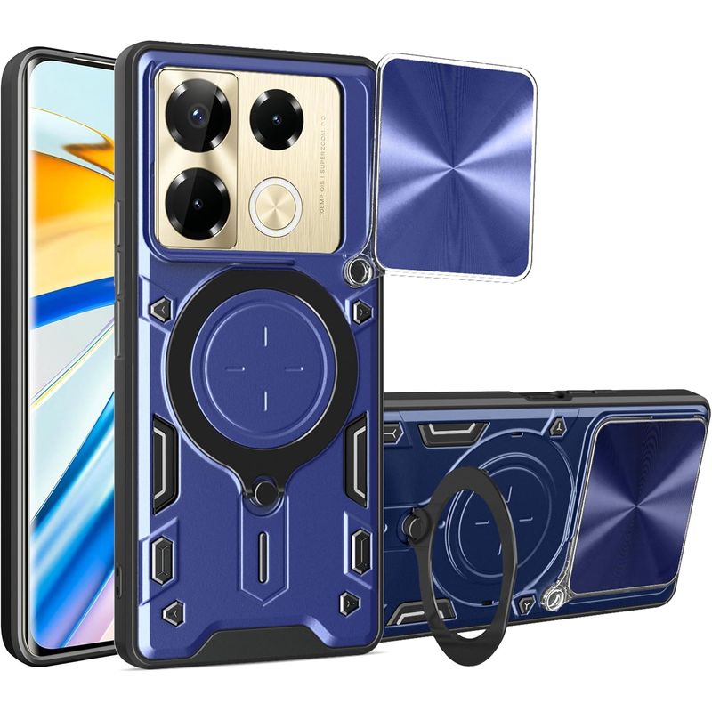 GENERICO - Estuche Armo Antigolpe Infinix note 40 pro Plus 5g Azul