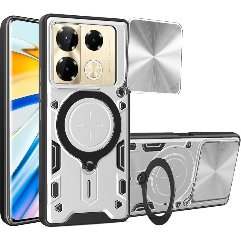 GENERICO - Estuche Armo Antigolpe Infinix note 40 pro Plus 5g Gris