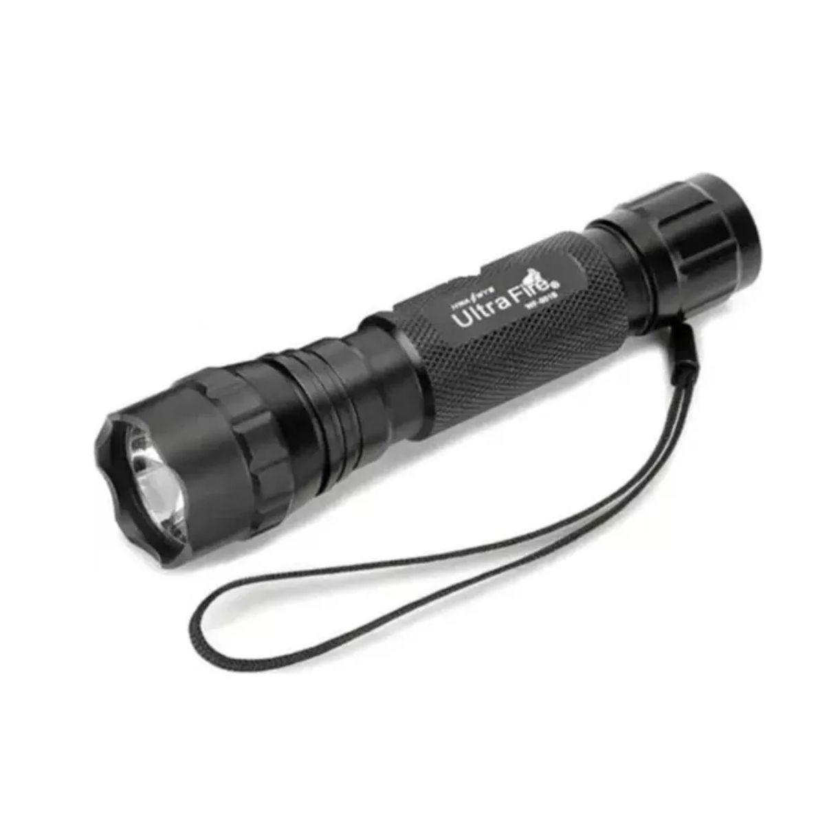 GENERICO - Linterna Tactica Swat Led Metálica Recargable Czoom Brujula Linterna Negro Luz Blanco