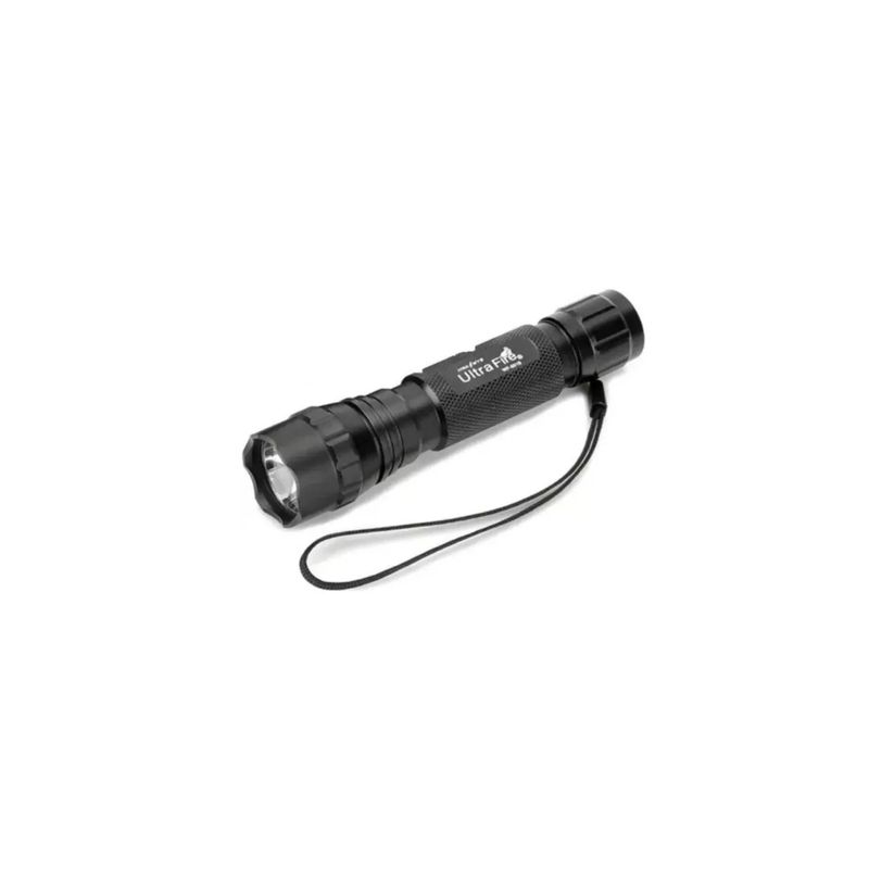 GENERICO - Linterna Tactica Swat Led Metálica Recargable Czoom Brujula Linterna Negro Luz Blanco