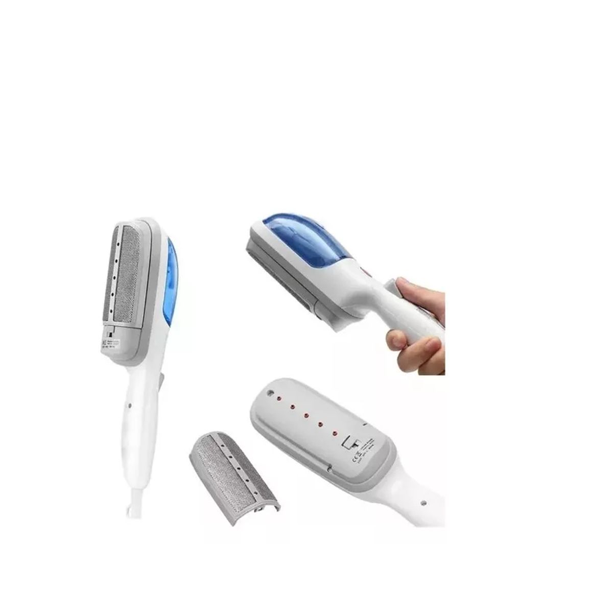 GENERICO - Plancha Portatil A Vapor Limpiador Vertical Ideal P Viaje Color Blanco 110V220V