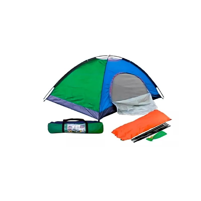GENERICO - Carpa Para Acampar Glamping Armable Para 3 Personas 200x150