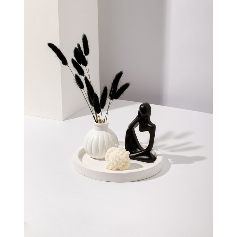 DECORACIONES ALE Y GABI - Centro DE Mesa Cris Jarron Base Flores Y  Vela