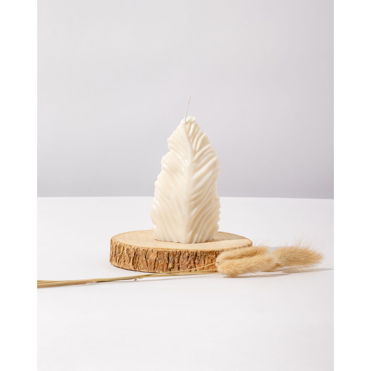 DECORACIONES ALE Y GABI - Vela y Base Hoja Otoñal 8X12CMS