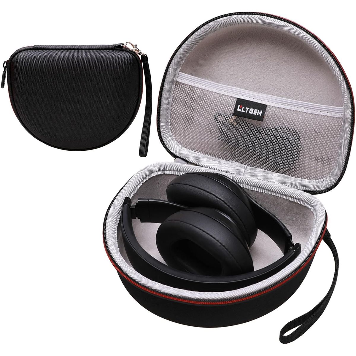 GENERICO - Estuche Negro para Audifonos de Diadema