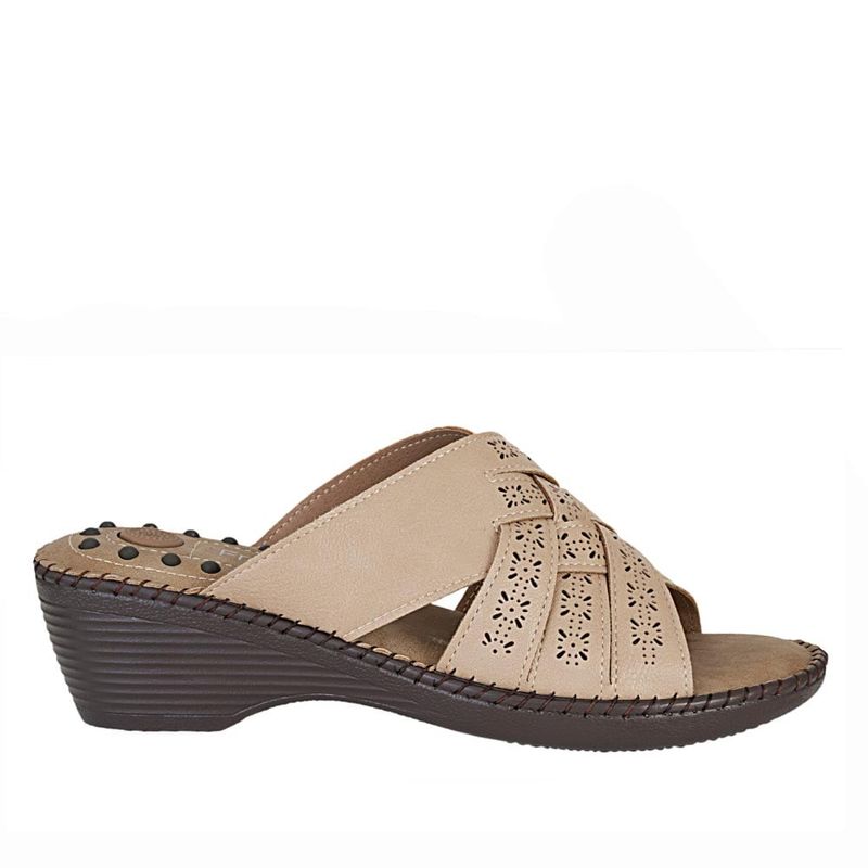 FRATTINI COMFORT - Plataforma de Mujer marca FRATTINI COMFORT en Color NUDE   SAND3J907