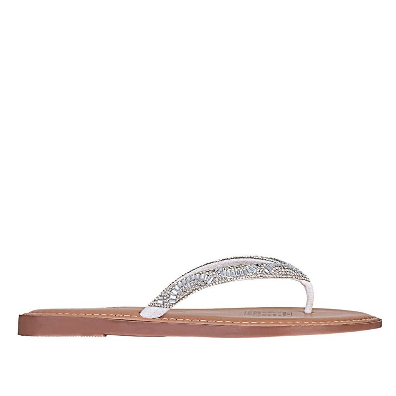 FRATTINI BELA - Sandalia de Mujer marca FRATTINI BELA en Color BLANCO PLATA   SANDSA