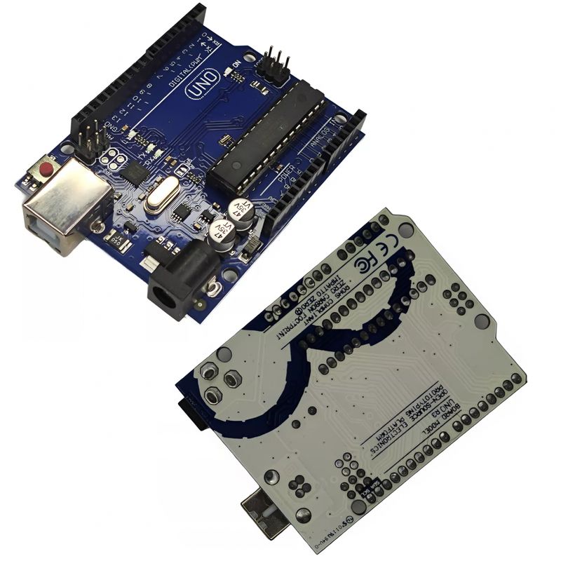 GENERICO - Arduino Uno R3 Tipo B extraíble Compatible Con Arduino