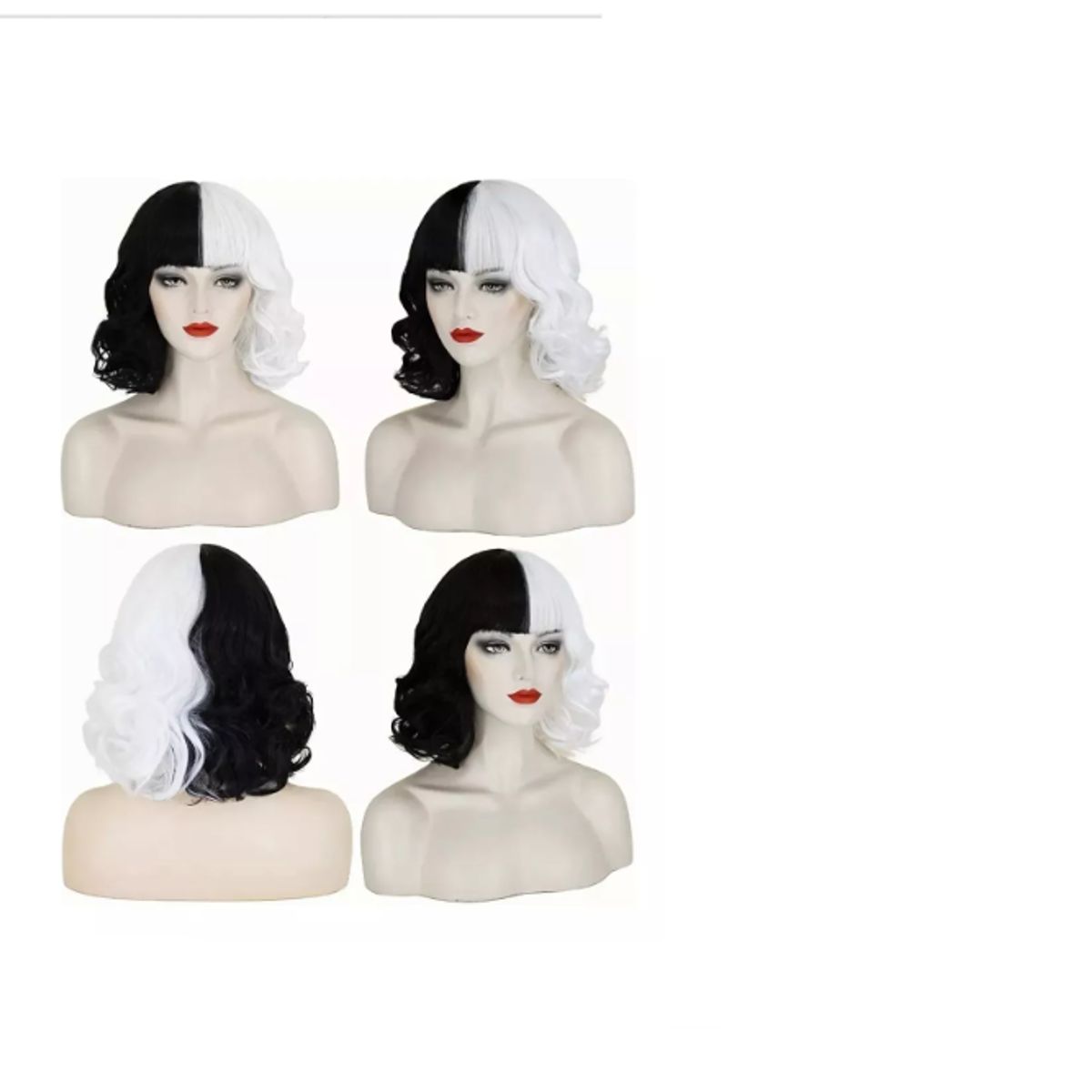 GENERICO - PELUCA BICOLOR