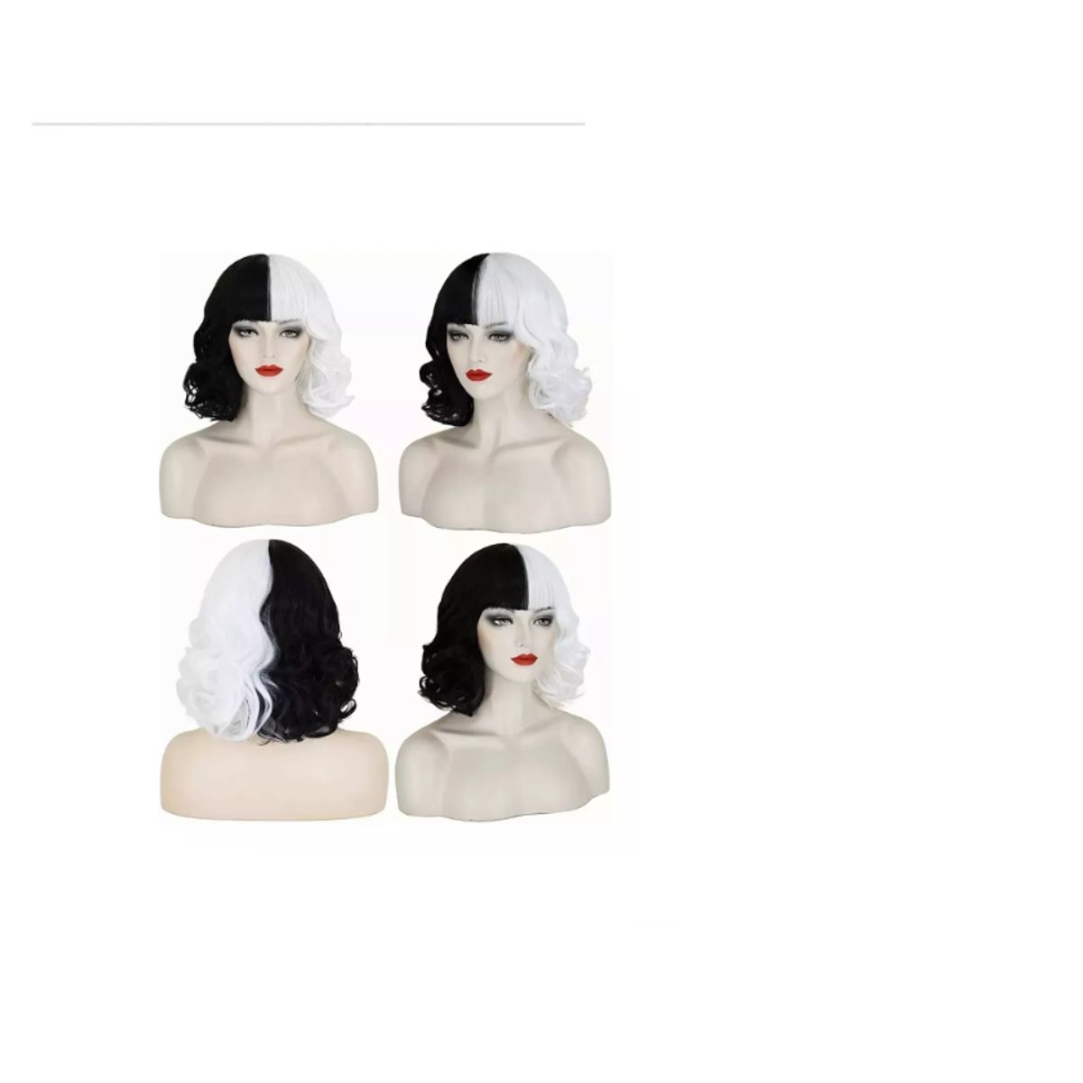 GENERICO - PELUCA BICOLOR