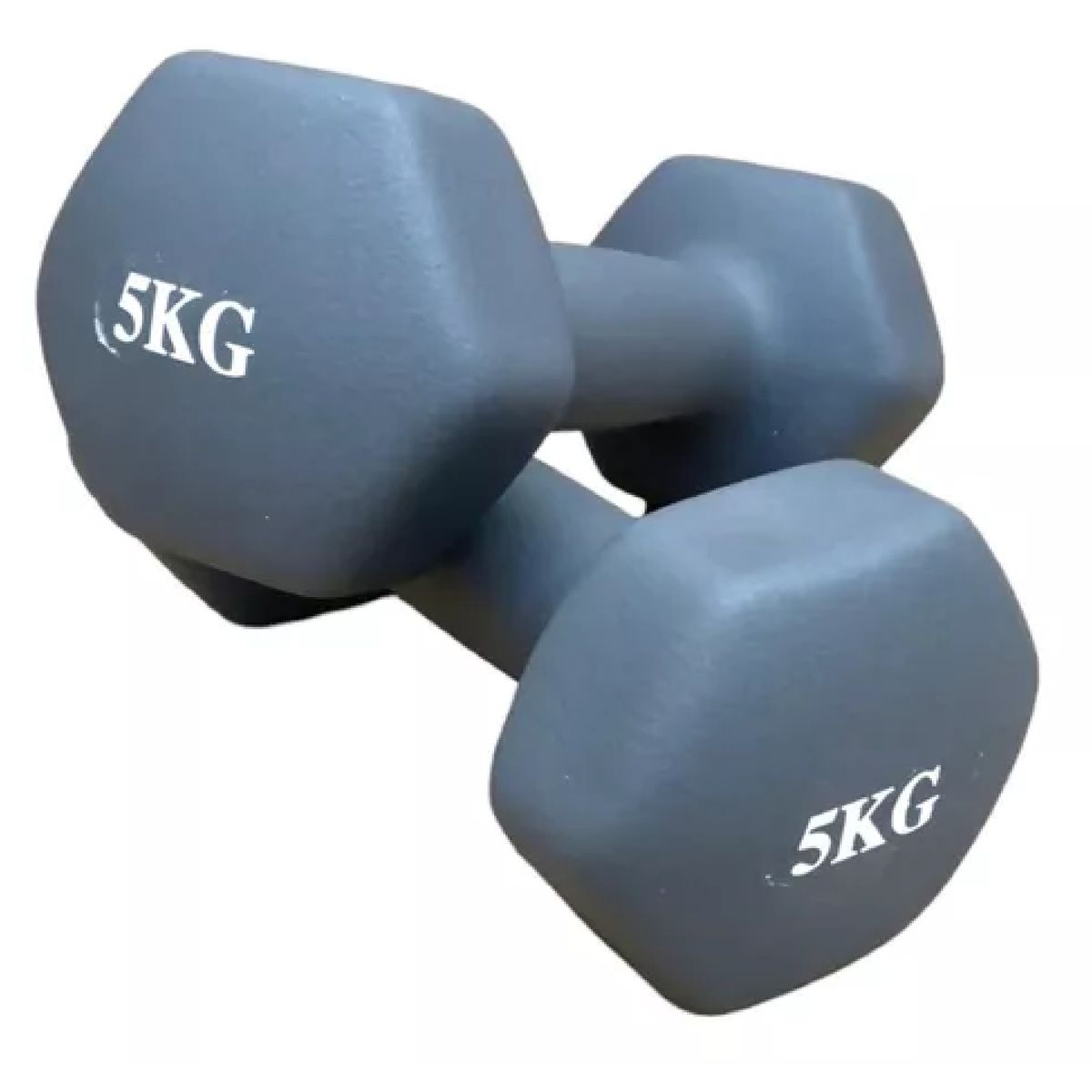 GENERICO - UNIDAD MANCUERNA 5 KG HIERRO CUBIERTA VINILO