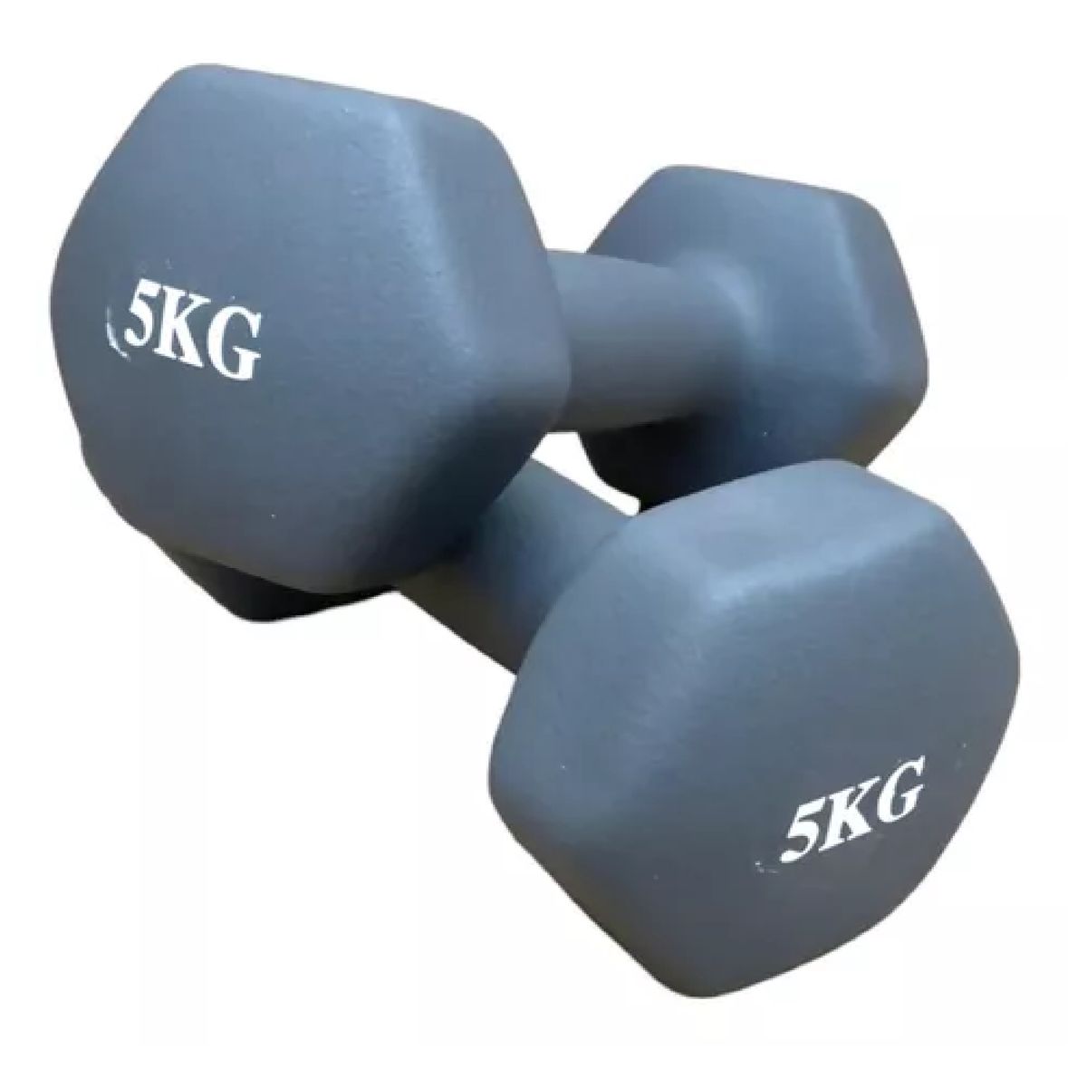 GENERICO - UNIDAD MANCUERNA 5 KG HIERRO CUBIERTA VINILO