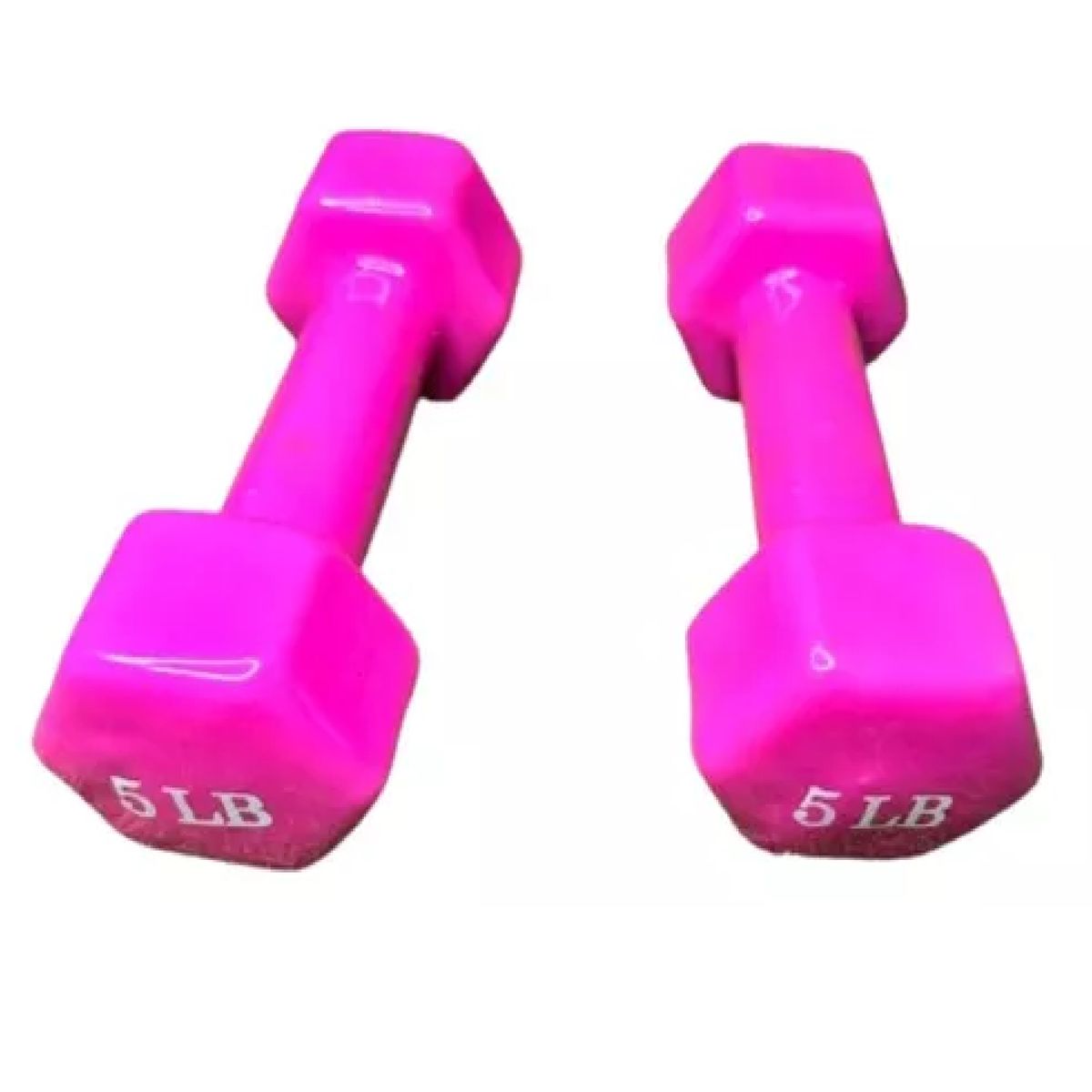 GENERICO - UNIDAD MANCUERNA 5 LB HIERRO CUBIERTA VINILO
