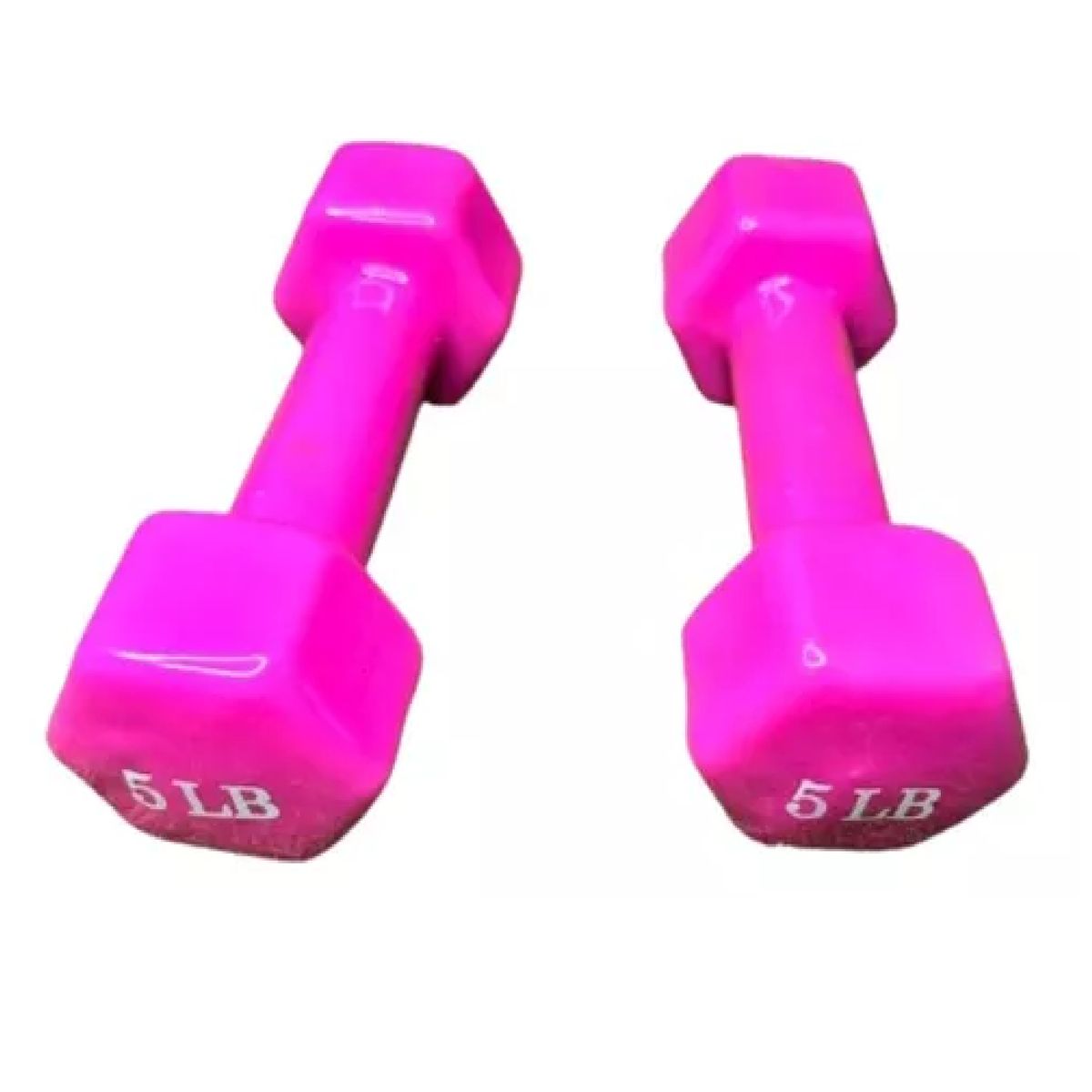 GENERICO - UNIDAD MANCUERNA 5 LB HIERRO CUBIERTA VINILO