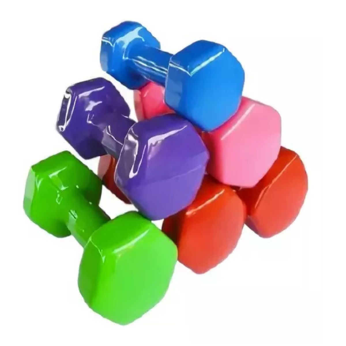 GENERICO - UNIDAD MANCUERNA 5 LB HIERRO CUBIERTA VINILO