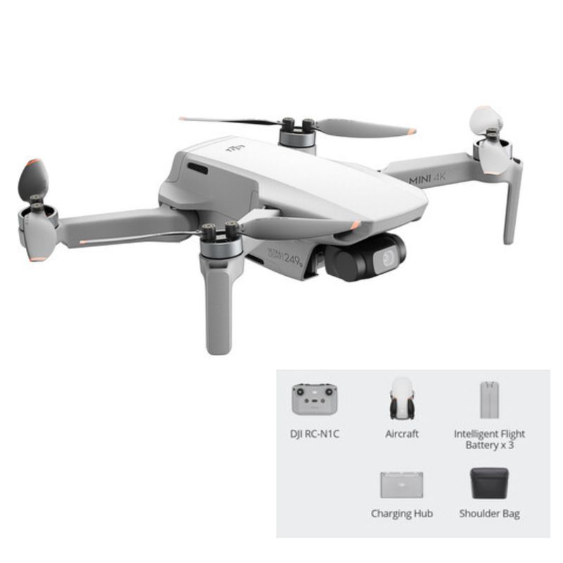 DJI - DJI Mini 4K Drone Fly More Combo
