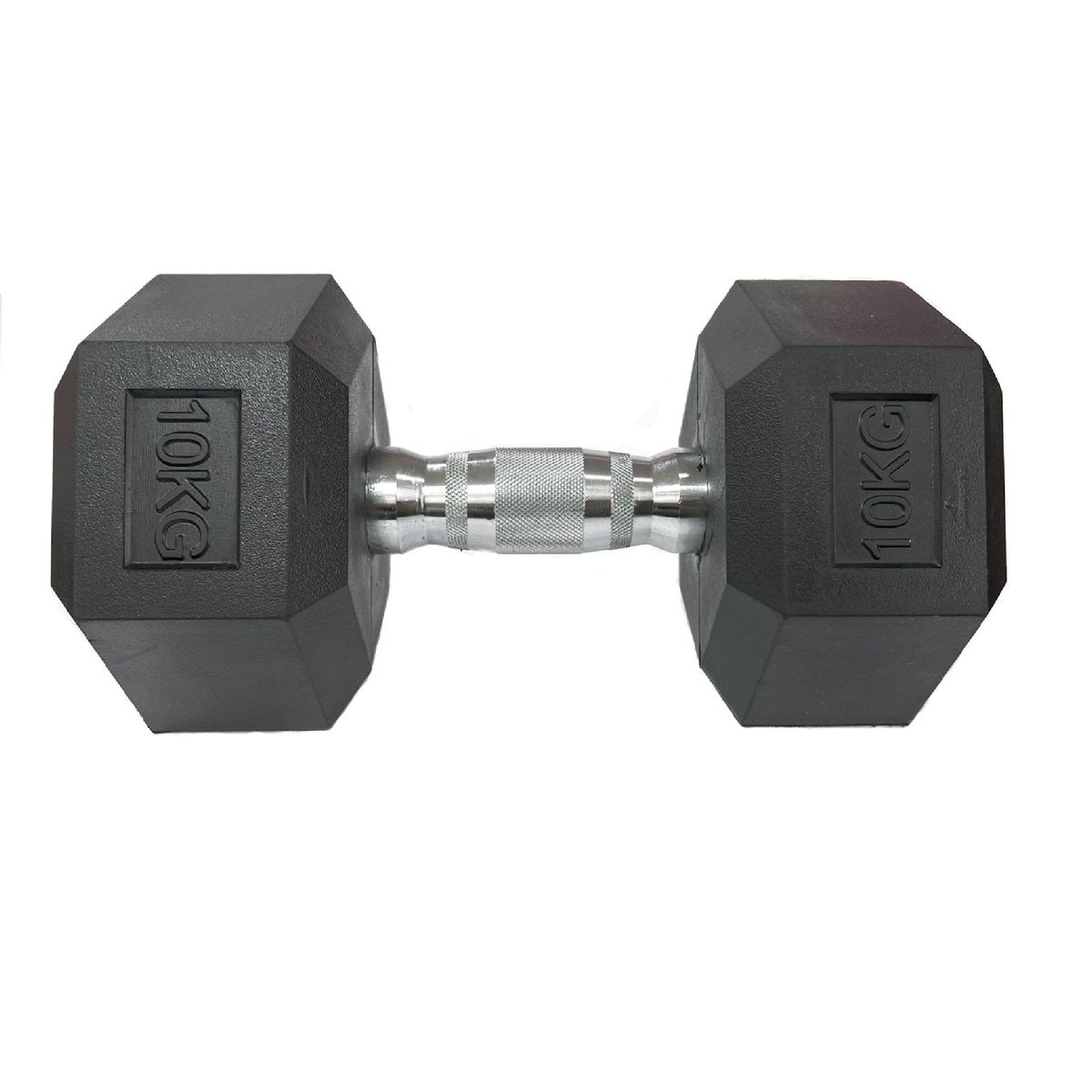 GENERICO - UNIDAD MANCUERNA 10 KG HEXAGONAL HIERRO ENCAUCHADA