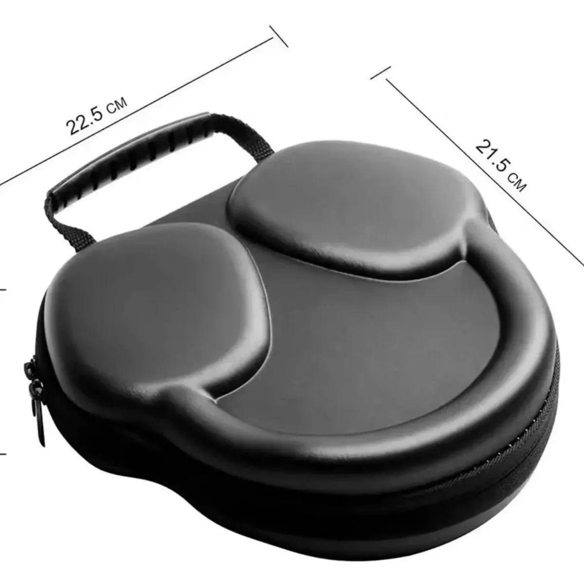 GENERICO - Estuche Plano Negro para Audifonos Airpods Max