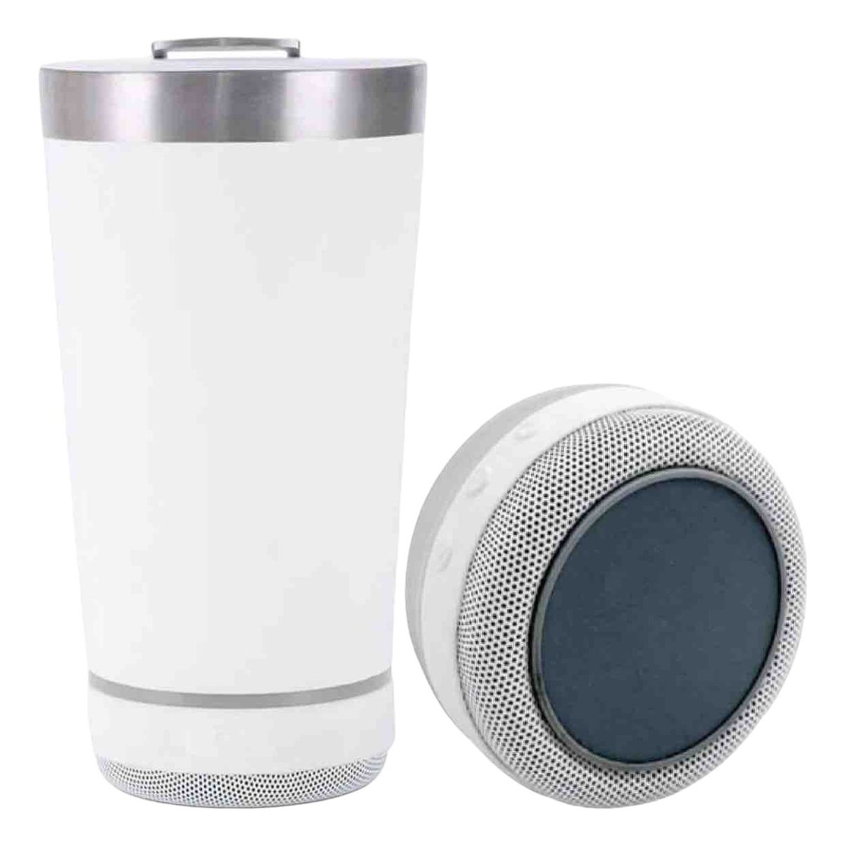 GENERICO - Termo Vaso Bebidas Portátil Parlante Bluetooth Recargable