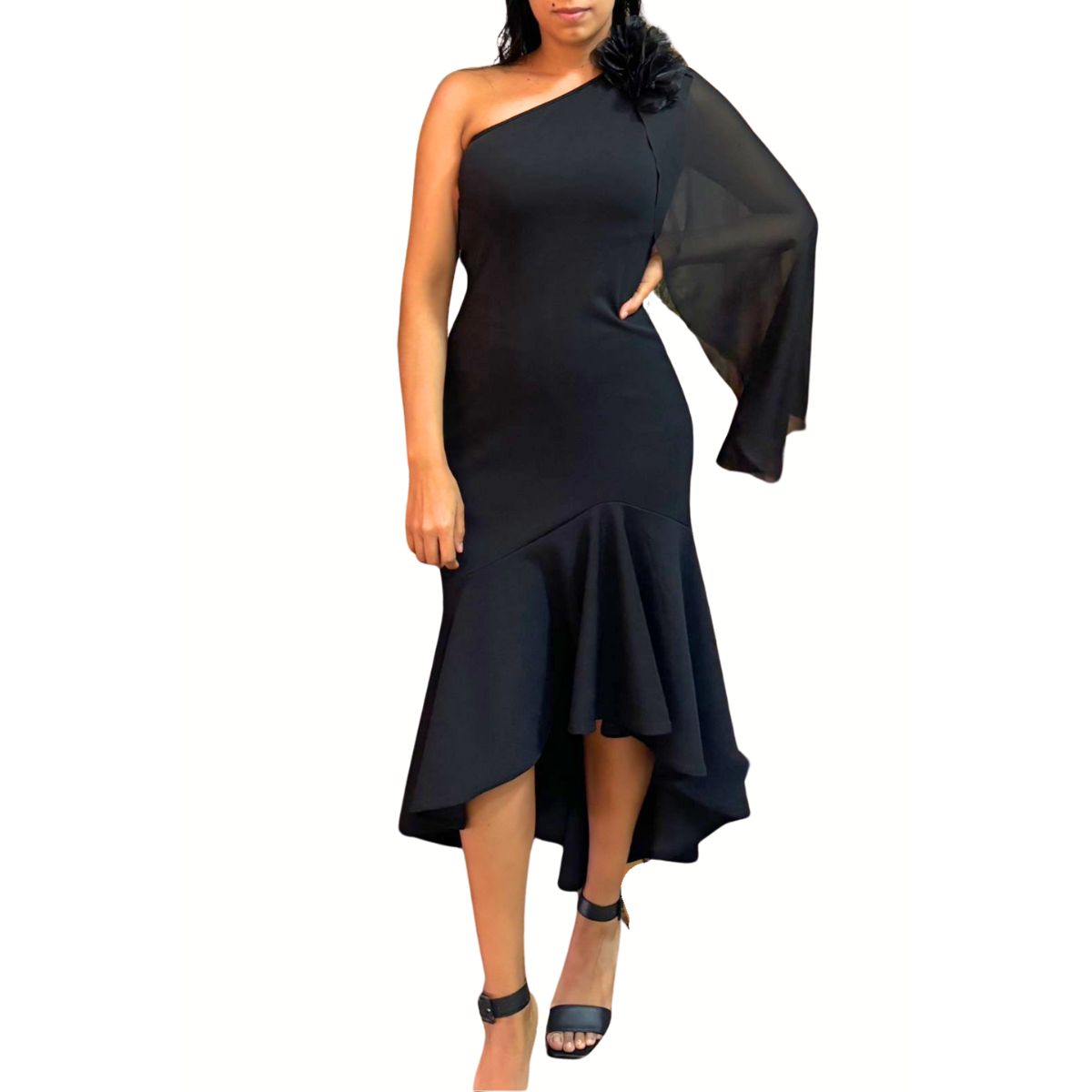 NEGRELI - VESTIDO FORMAL DE FIESTA GRADUACION BODA REF-4064