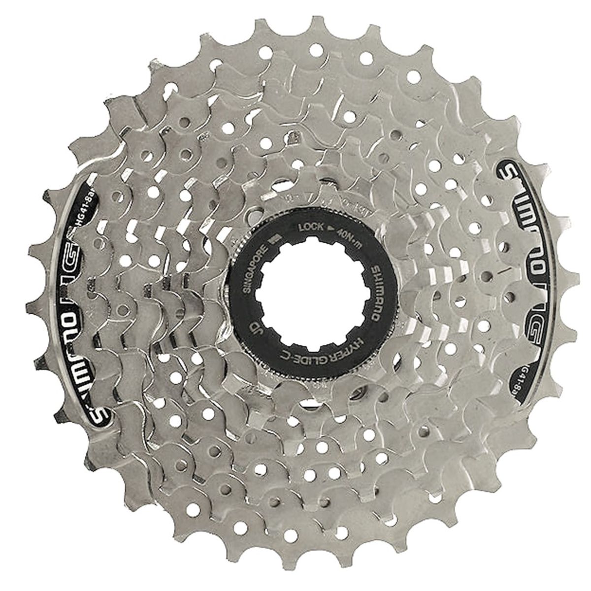 SHIMANO - Pacha Shimano Cassette Hg41 8 V 11 / 30 Bicicleta Mtb Y Ruta
