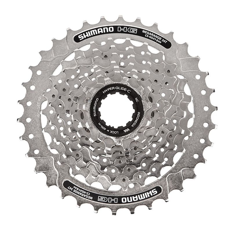SHIMANO - Pacha Shimano Cassette Hg41 8 V 11-34 Bicicleta Mtb Y Ruta