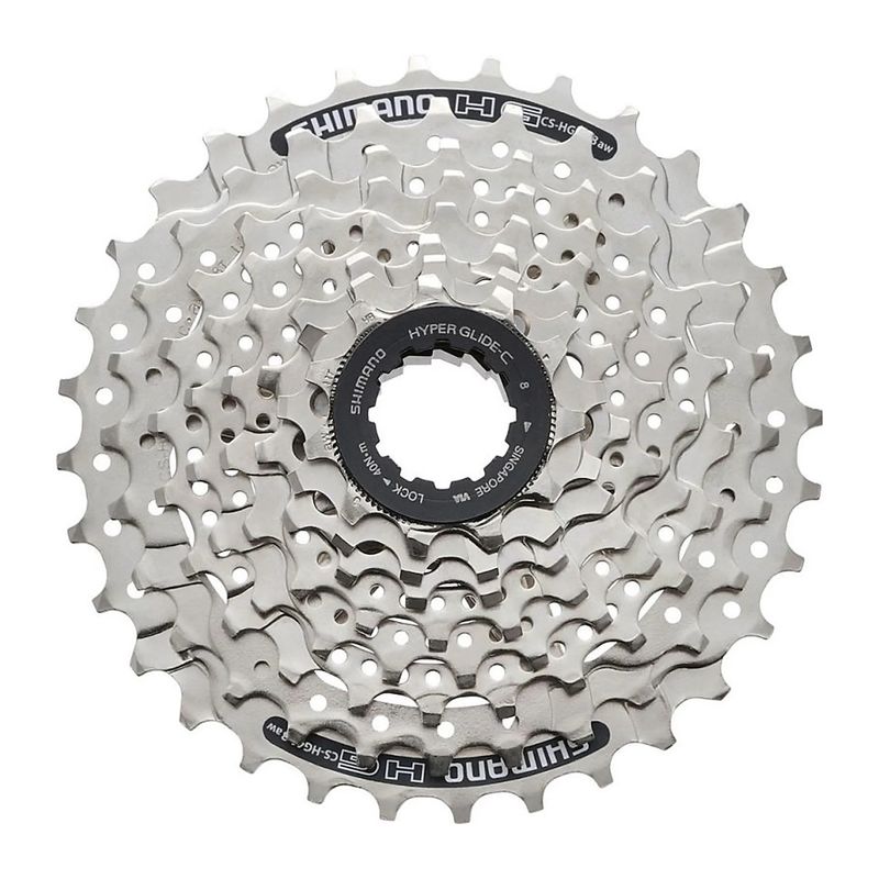 SHIMANO - Pacha Shimano Cassette Hg41 8 Velocidades 11-32 Bicicleta