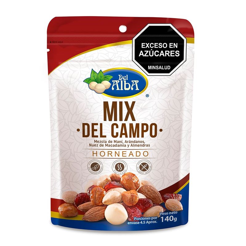 GENERICO - MIX DEL CAMPO x 140 GR SNACK DEL ALBA