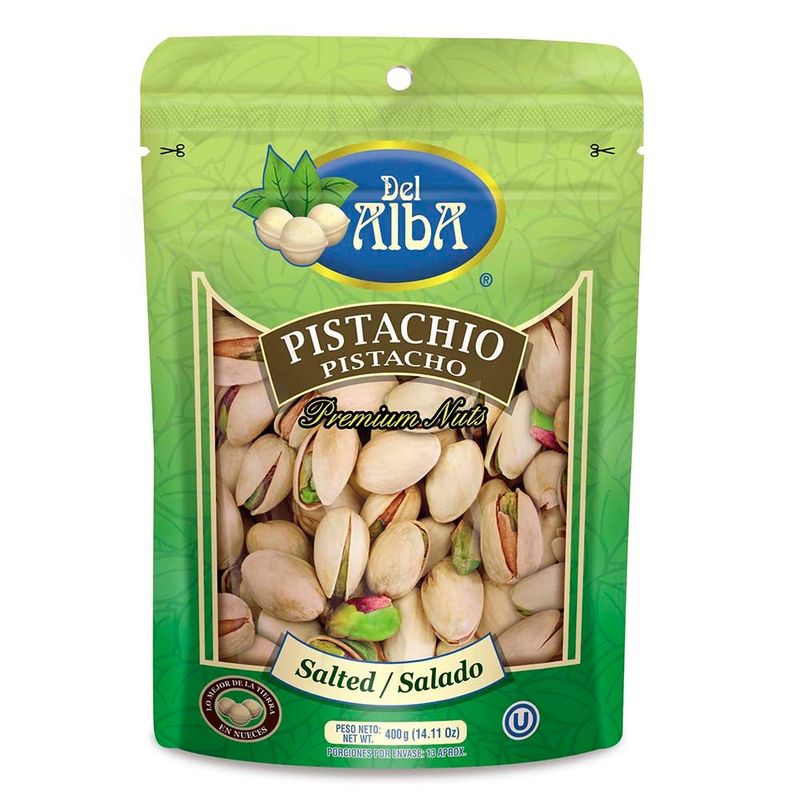GENERICO - PISTACHO POR 400 Gramos SNACK DEL ALBA