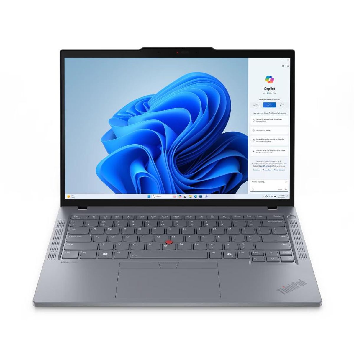 LENOVO - Portátil Lenovo ThinkPad T14 G5 Core Ultra 7 16GB 512GB - Gris