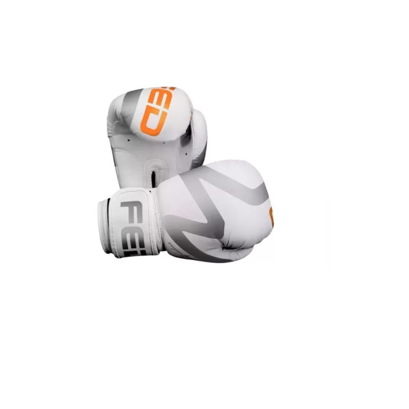 GENERICO - Guantes de boxeo FED 6oz blancos