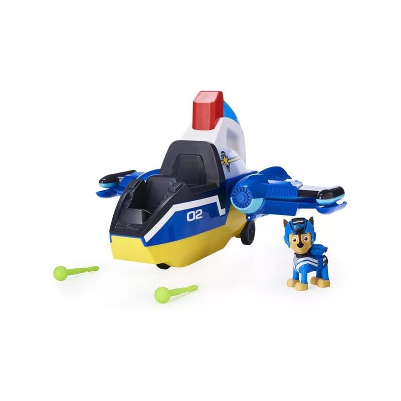 SPIN MASTER - Paw Patrol Jet De Rescate En Espiral Luz Sonido Spin Master