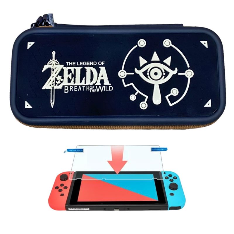 GENERICO - Estuche Edicion Botw + Vidrio Compatible Switch