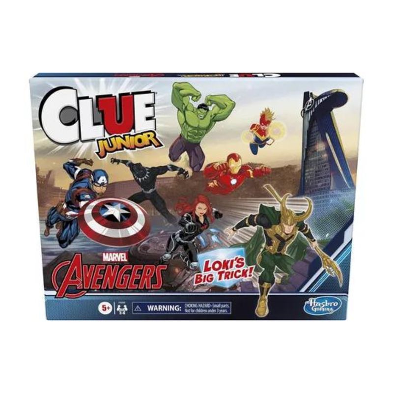 HASBRO GAMING - Hasbro Juego De Mesa Marvel Avengers Clue Junior