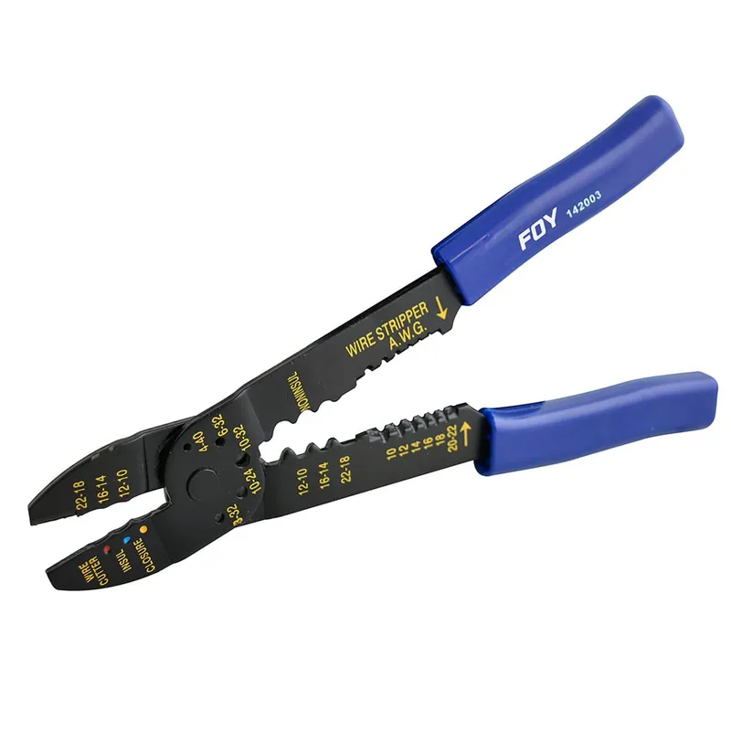 FOY - Alicate pelacable 10-22AWG 9pulgada Foy