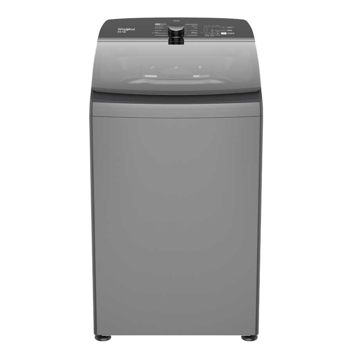 WHIRLPOOL - Lavadora Carga Superior Xpert Eco 20kg Gris WW20NTAHLA