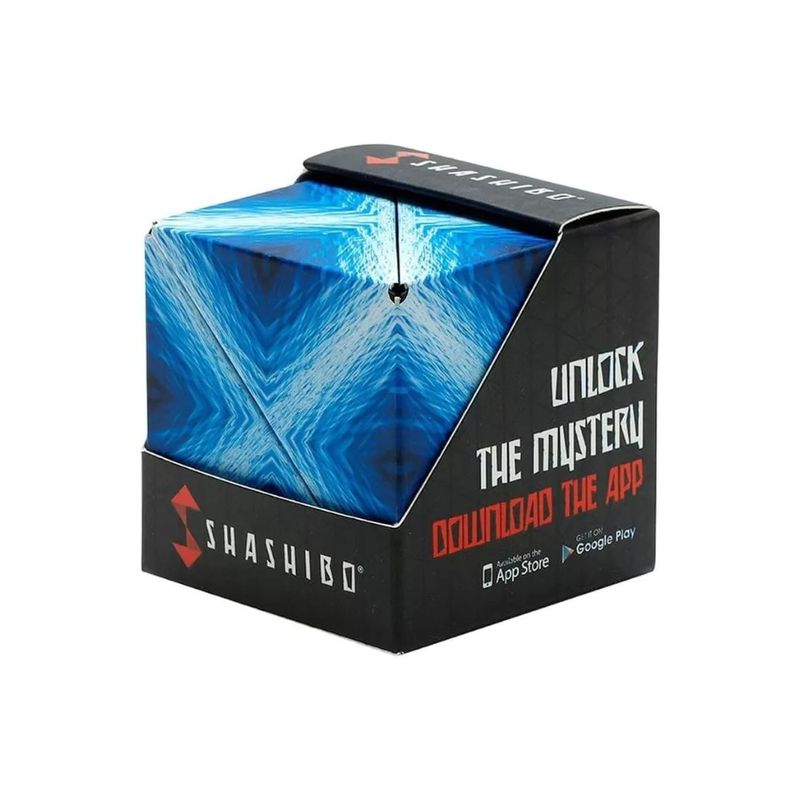 GENERICO - Shashibo Cubo Azul Mágico De 36 Imanes 70 Formas Original